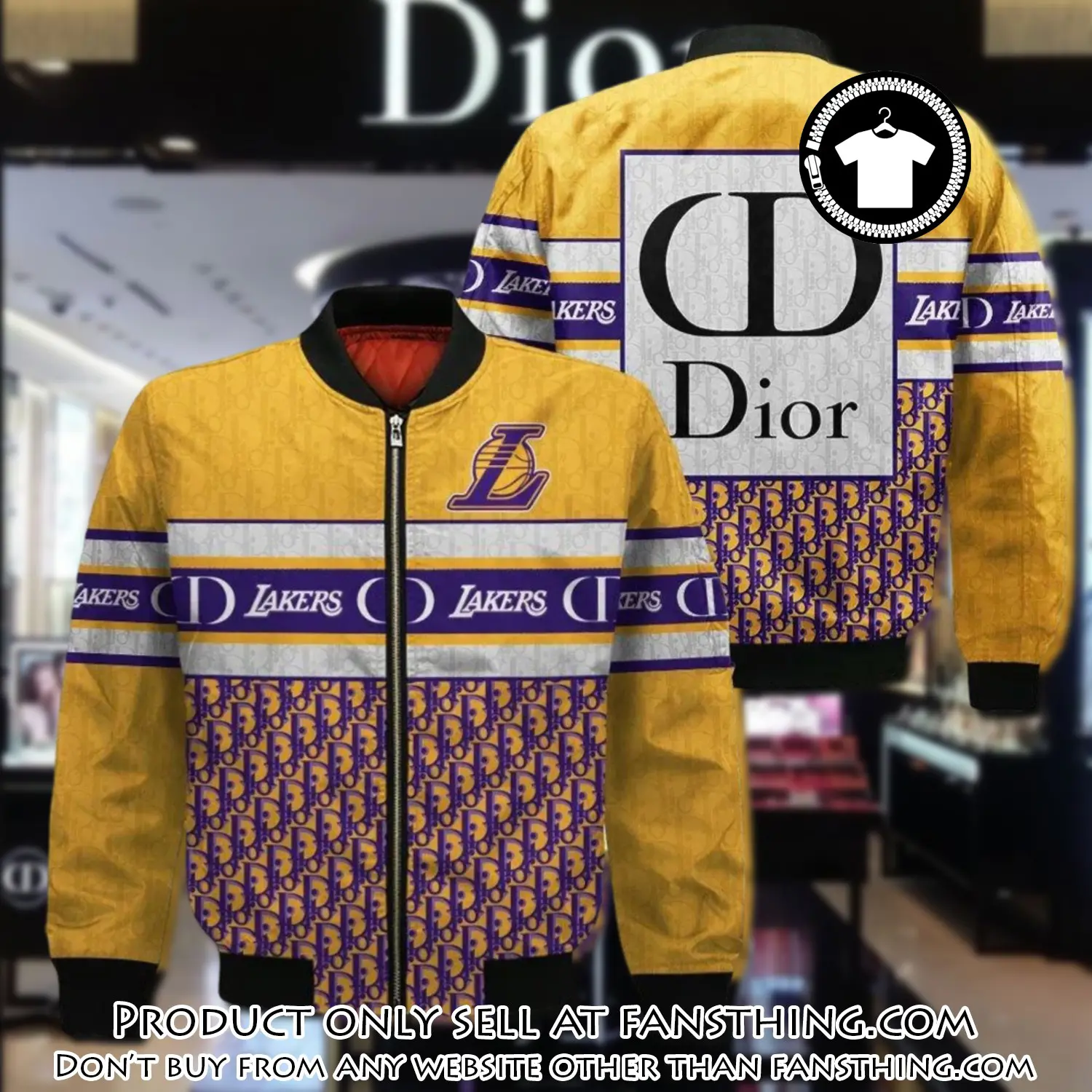 Dior nba lakers jacket luxury clothing clothes outfit for men fst5010637